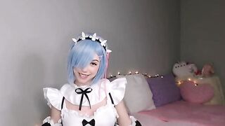 LIL CANADIAN GIRL COSPLAY REM