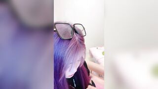 七彩主播 牡丹花 ：极品紫发女神，大尺寸度来了，粉嫩的很啊，超多露逼高清镜头，切勿错过！！